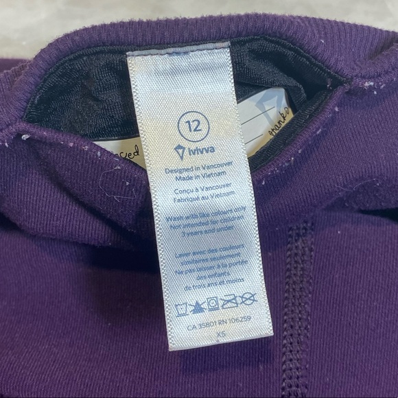 Purple Ivivva Leggings - Picture 3 of 3